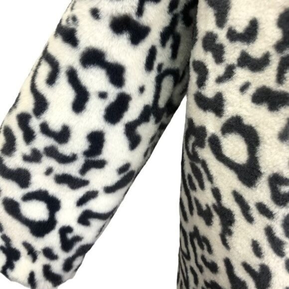 Lularoe Elegant Stella Leopard Print Faux Fur Jacket | Extra Small - Picture 5 of 9